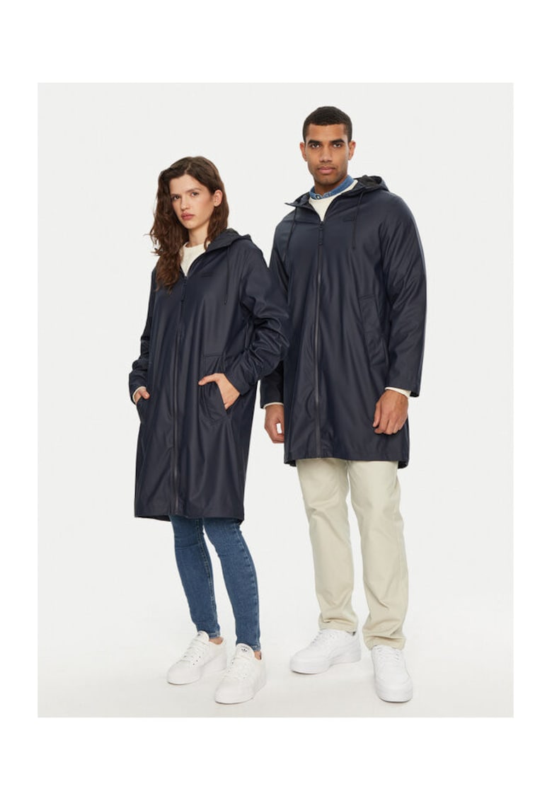 Geaca unisex model HARU0002242 - bleumarin - poliuretan - Bleumarin