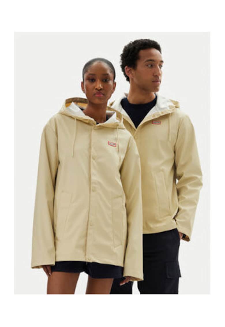 Geaca unisex model HARU0012251 - bej - poliester/poliuretan