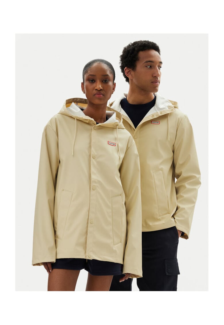 Geaca unisex model HARU0012251 - bej - poliester/poliuretan