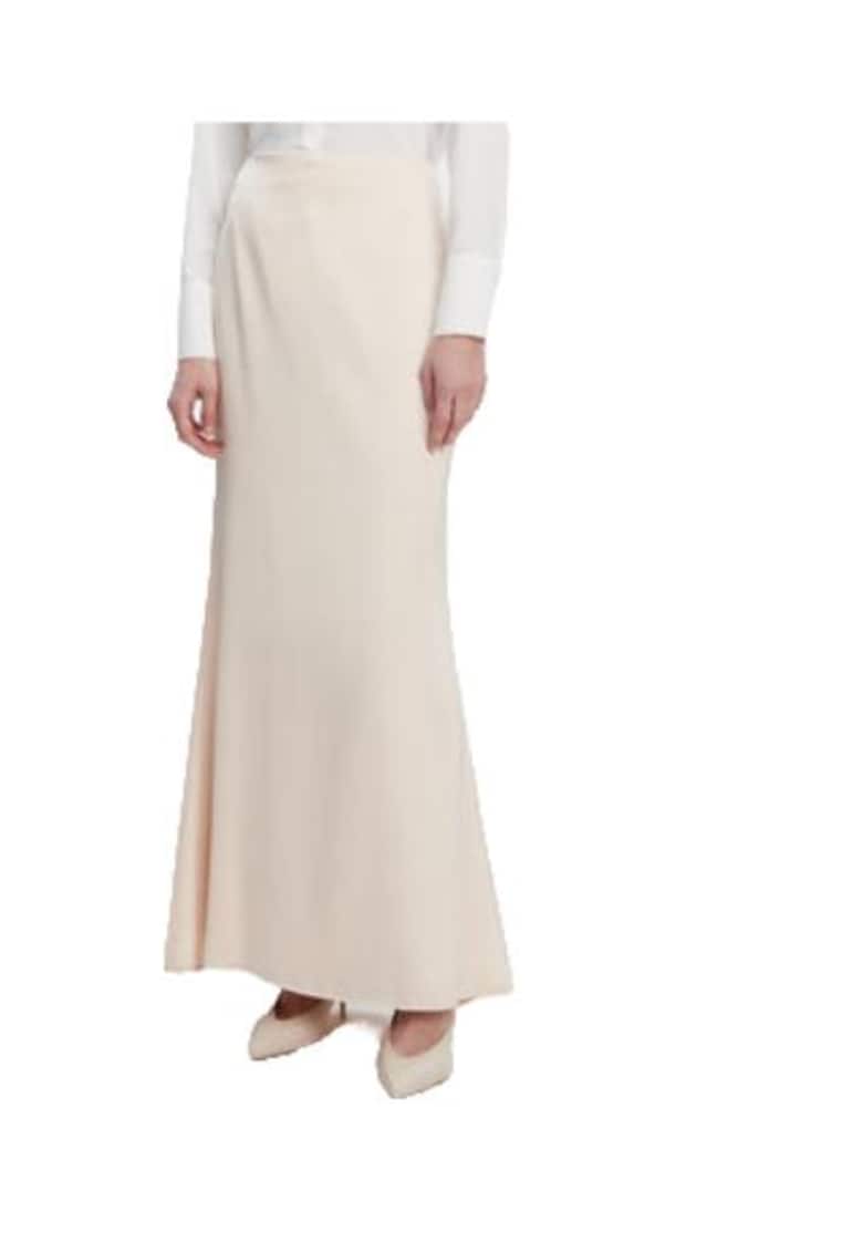 Fusta dama  poliester - bej