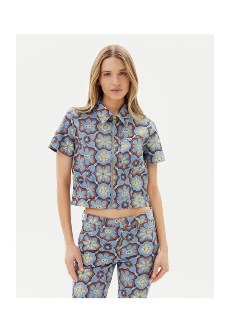 Camasa dama - 100% bumbac - multicolor