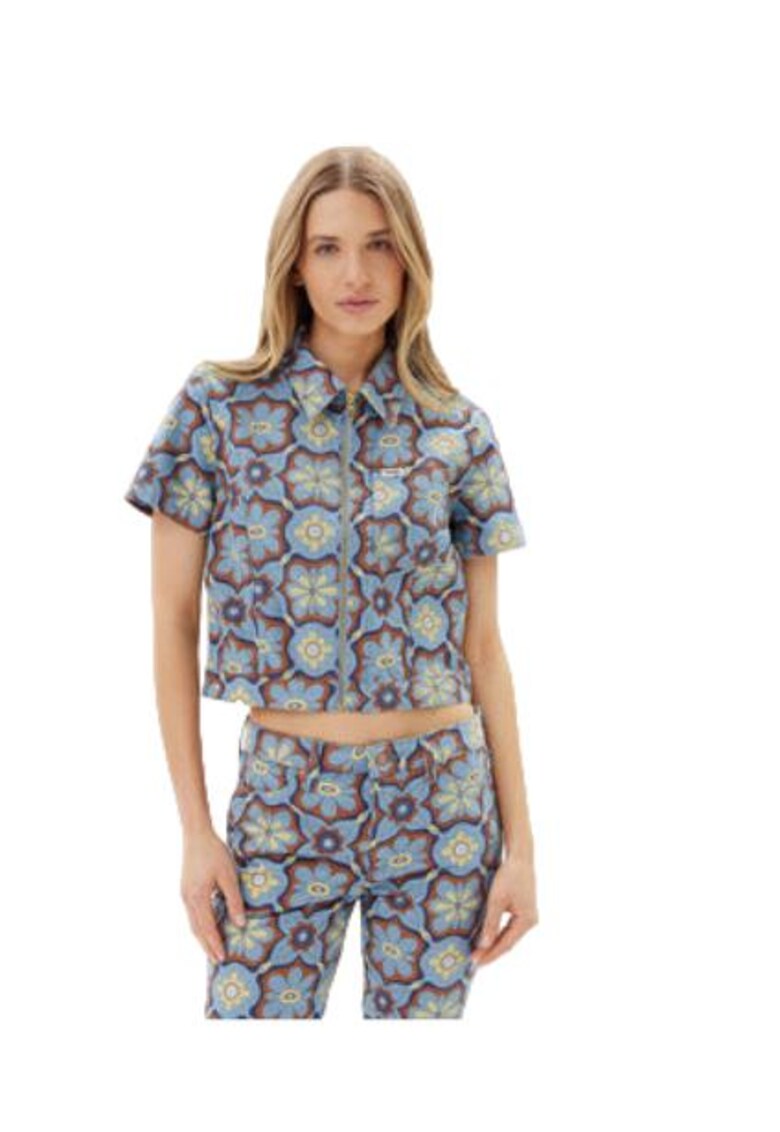 Camasa dama - 100% bumbac - multicolor
