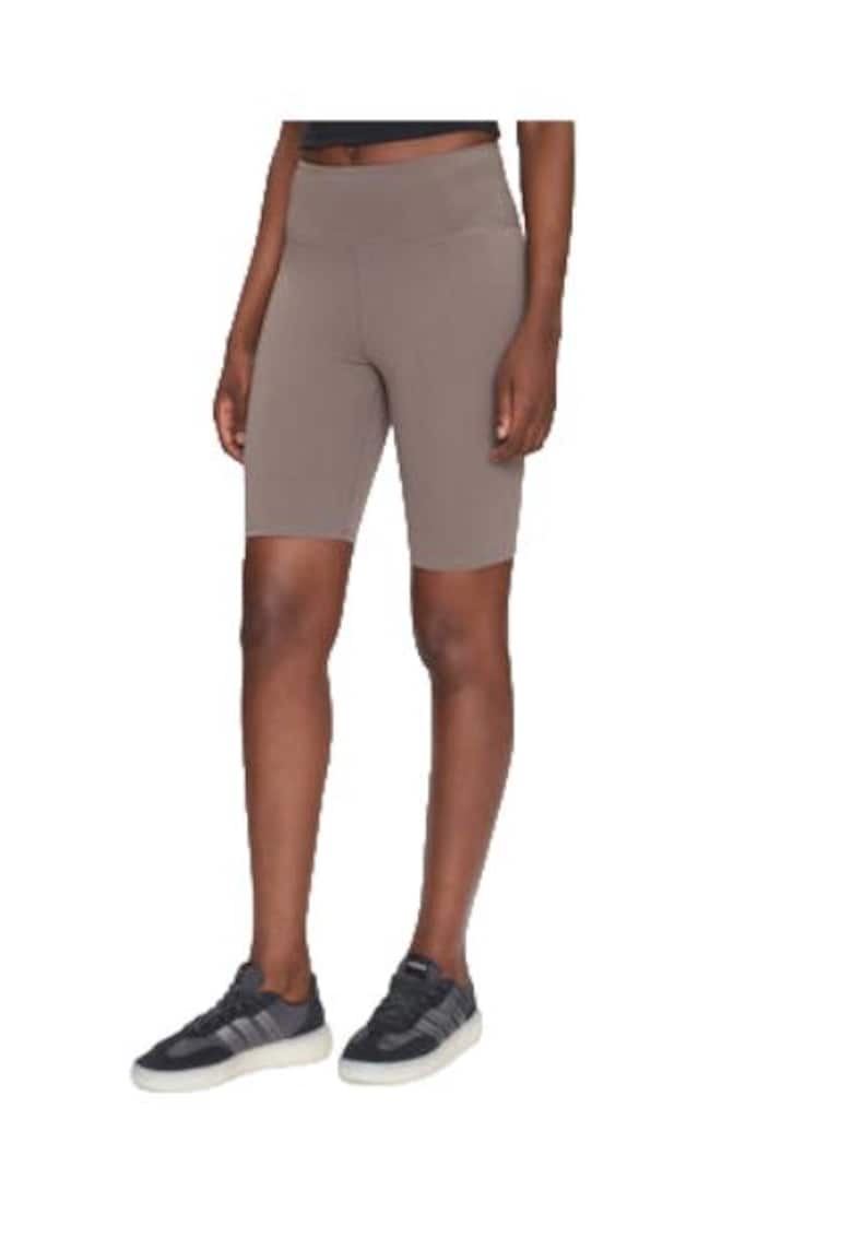 Colanti scurti dama poliester reciclat/elastan - bej