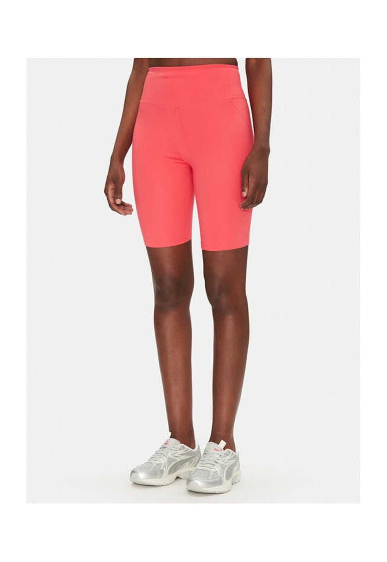 Colanti scurti dama poliester/elastan - roz