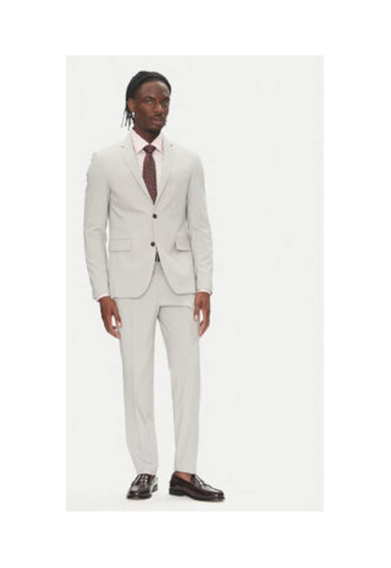 Costum barbati -  gri - poliester viscoza - 65499