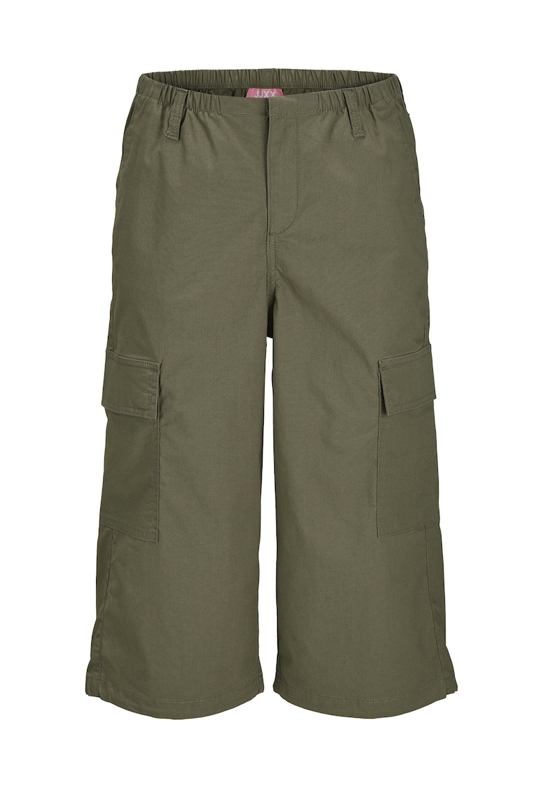 Pantaloni barbati - maslina prafuita - 78% bumbac - 20% bumbac reciclat - 2% elastan - verde