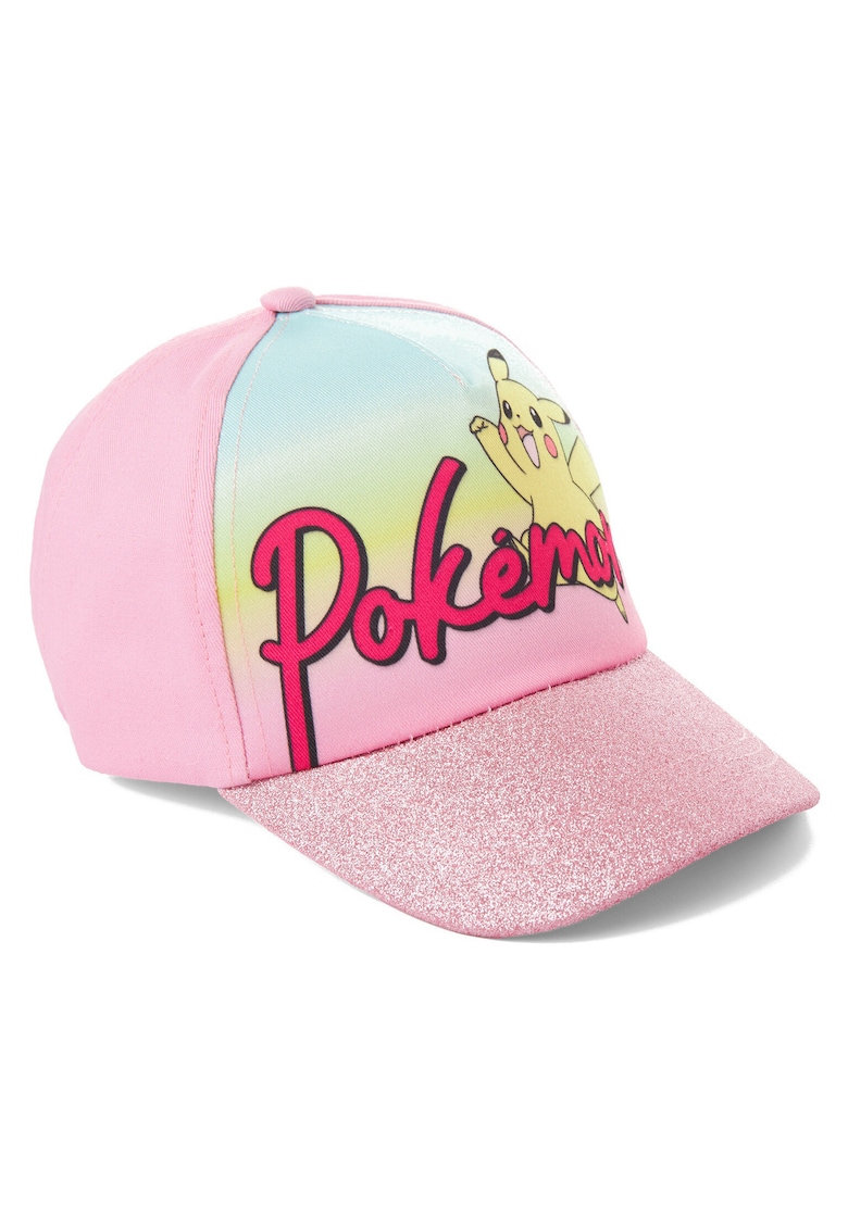 Caciula copii -  100% bumbac - roz - 52/53