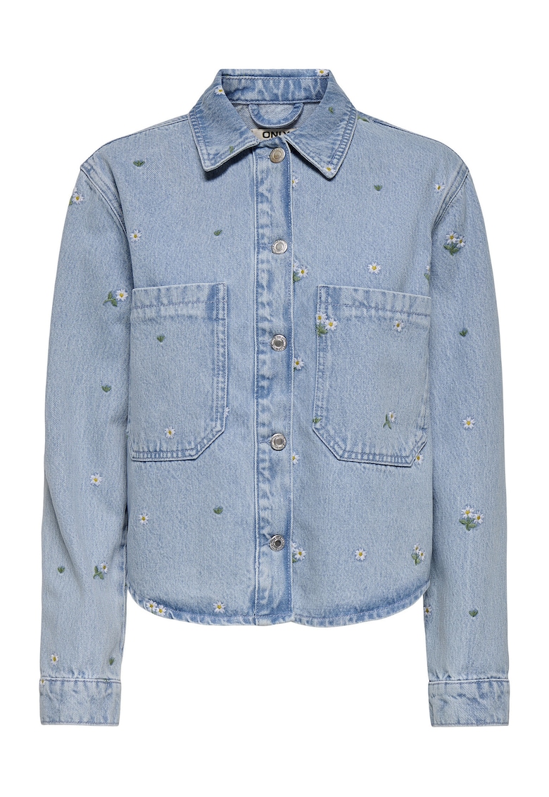 Camasa dama - denim - bumbac - albastru deschis