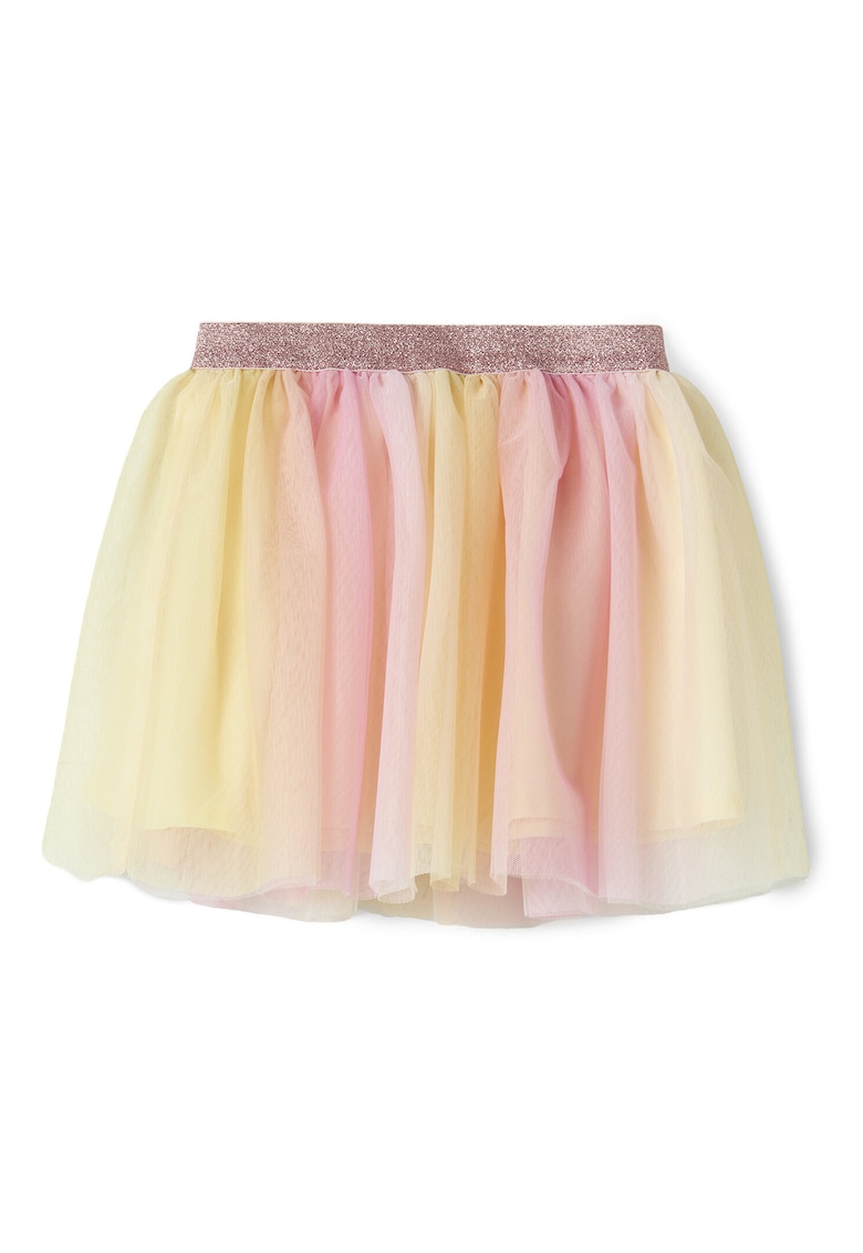 Fusta galben pastel - 100% poliester reciclat
