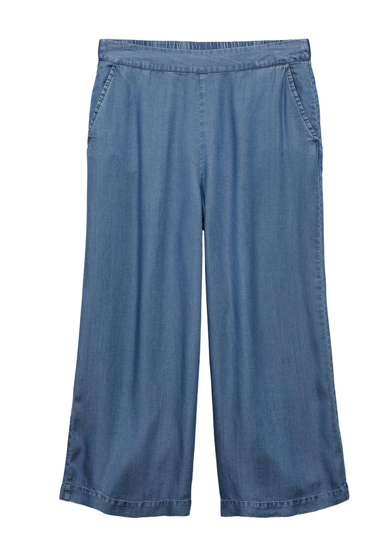 Pantaloni dama - denim - lyocell - albastru