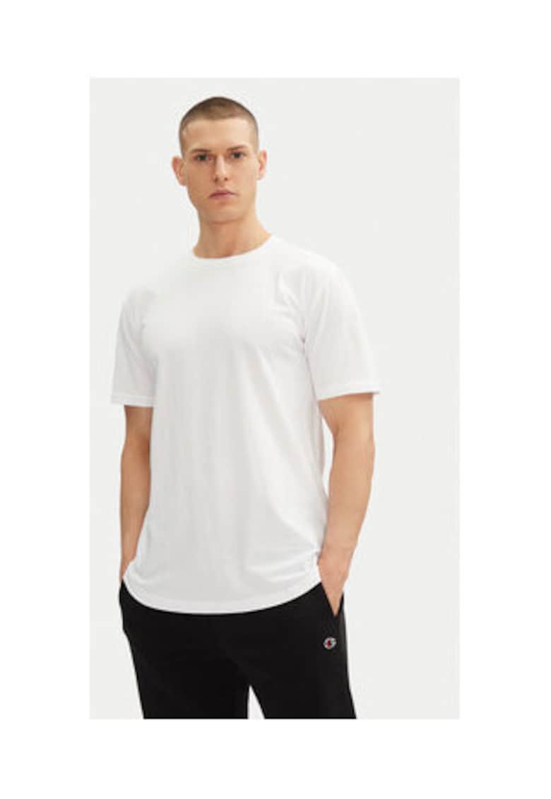 Tricou barbati alb - bumbac/poliester - Alb