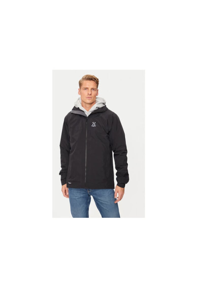 Jacheta sport barbati -  model 6079582C5 - negru - poliamida reciclata Jacheta sport barbati -  model 6079582C5 - negru - poliamida reciclata