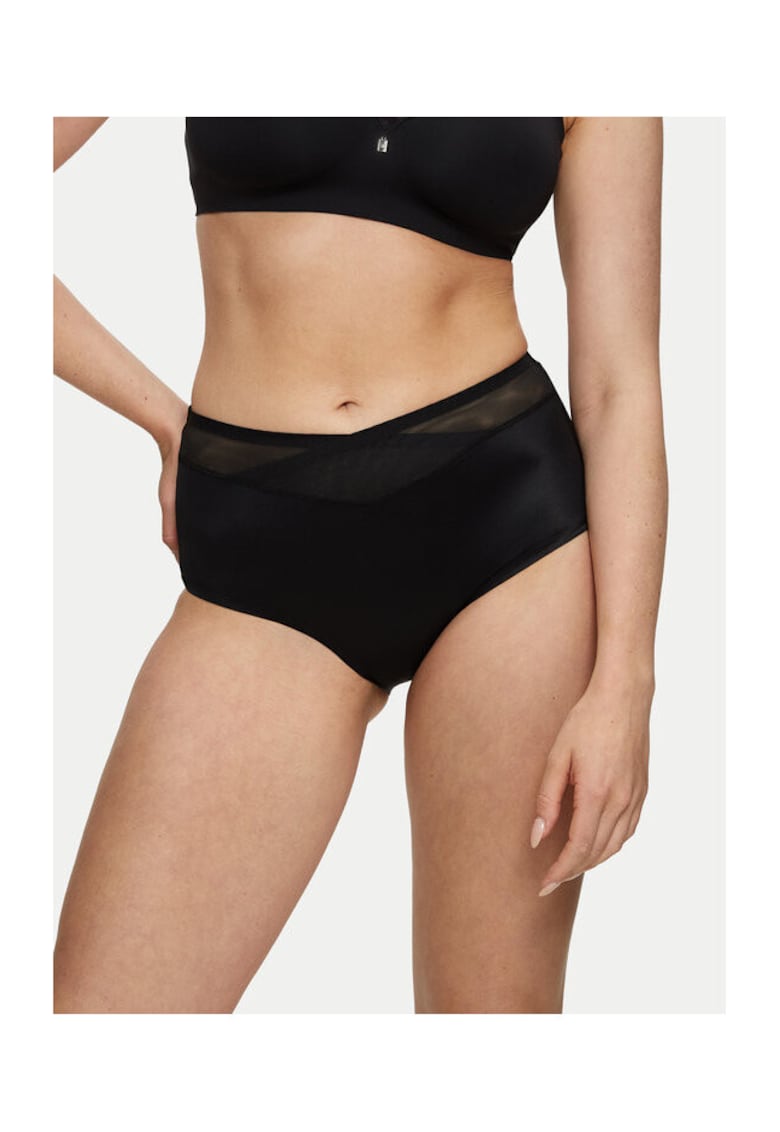 Lenjerie modelatoare - poliamida/elastan/poliester - negru