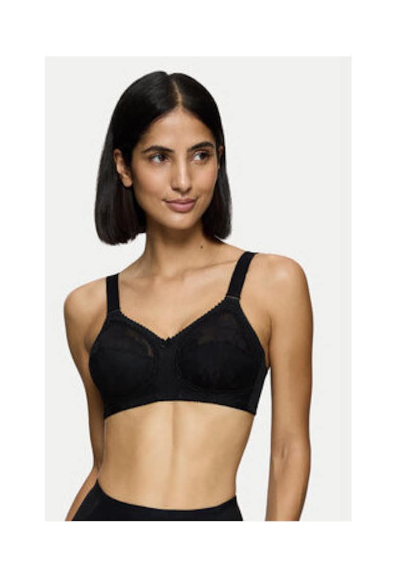 Sutien - Doreen X 0004 - poliamida/elastan/bumbac - negru