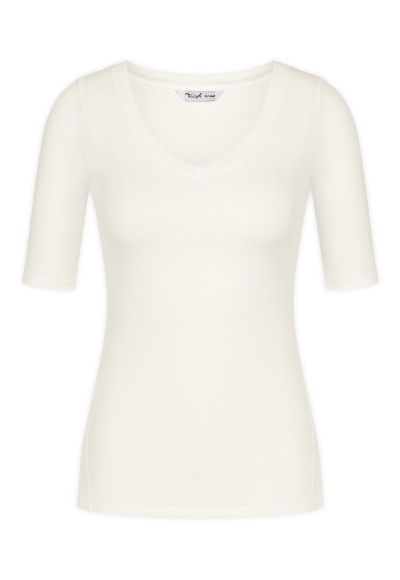 Tricou dama - 10222610 00GZ - Alb