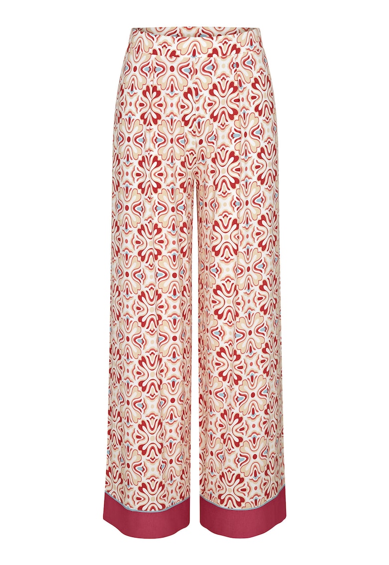 Pantaloni pijamale - -10222614 0032 - rosu - 94% modal - 6% elastan