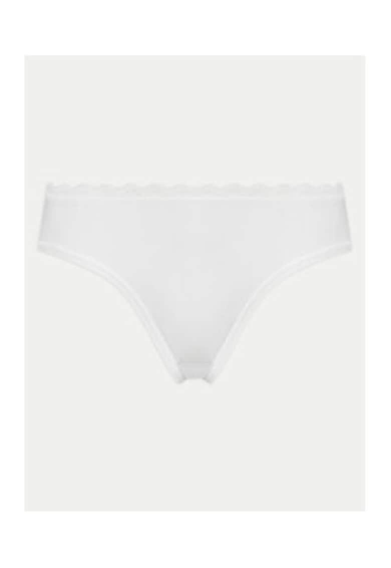 Lenjerie intima dama - 92% bumbac - alb -