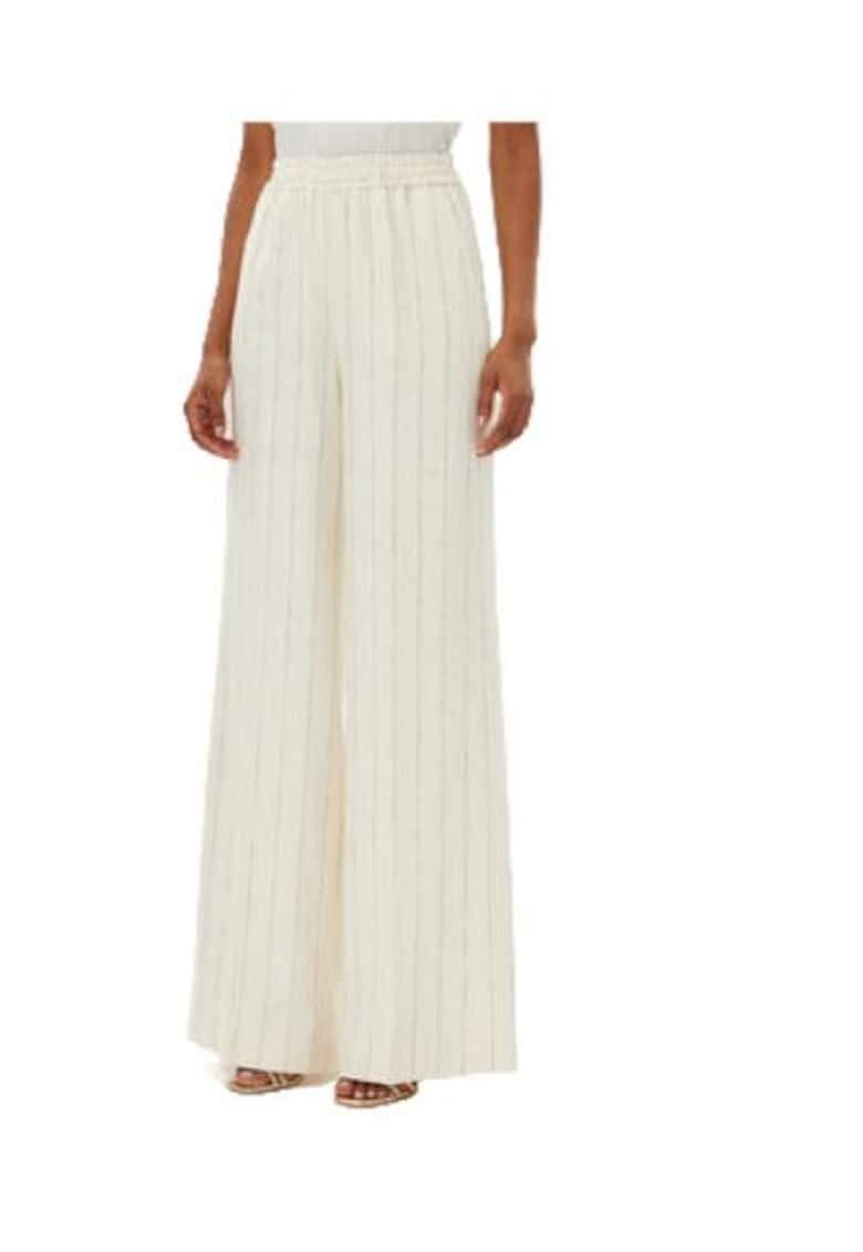 Pantaloni dama MA3008C E25MA4C.11 - Viscoza/In - Ecru
