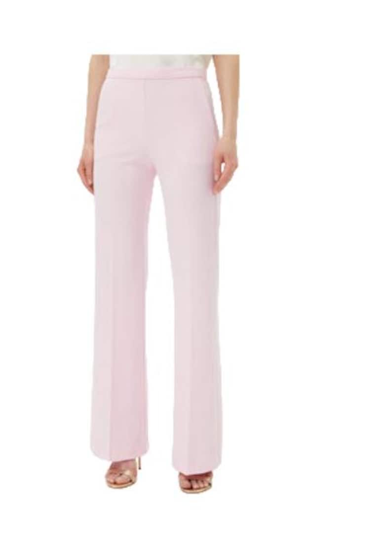 Pantaloni dama P3E9JAW - Poliester/Viscoza - Roz