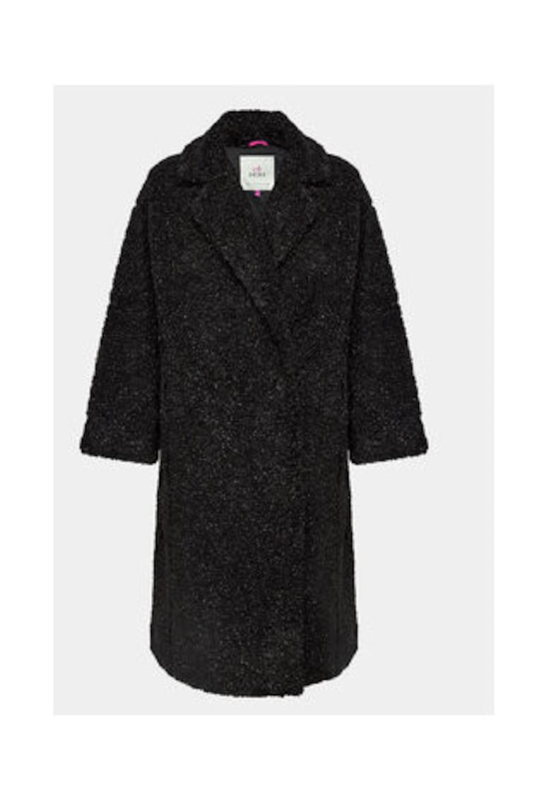 Palton dama - negru - poliester -