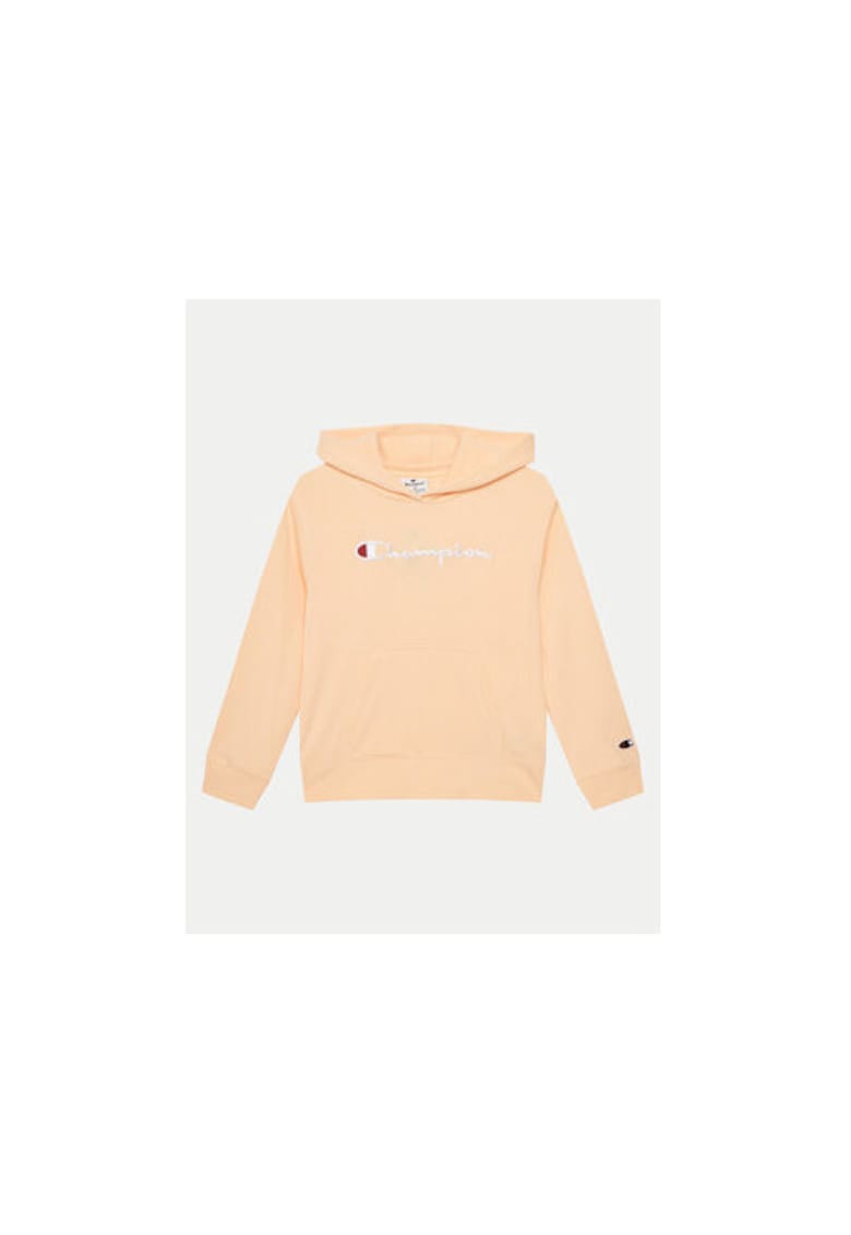 Hanorac sport barbati - CHAMPION-405076 PS196 DSP - portocaliu - bumbac/poliester