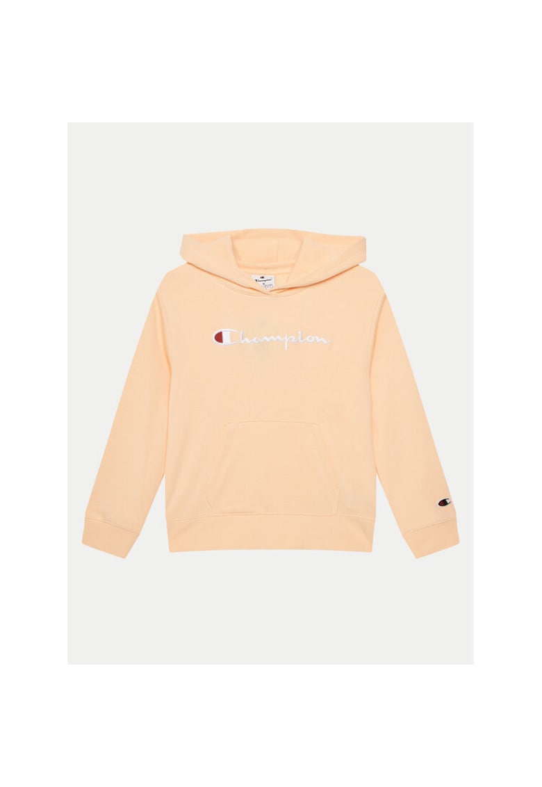 Hanorac sport barbati - CHAMPION-405076 PS196 DSP - portocaliu - bumbac/poliester