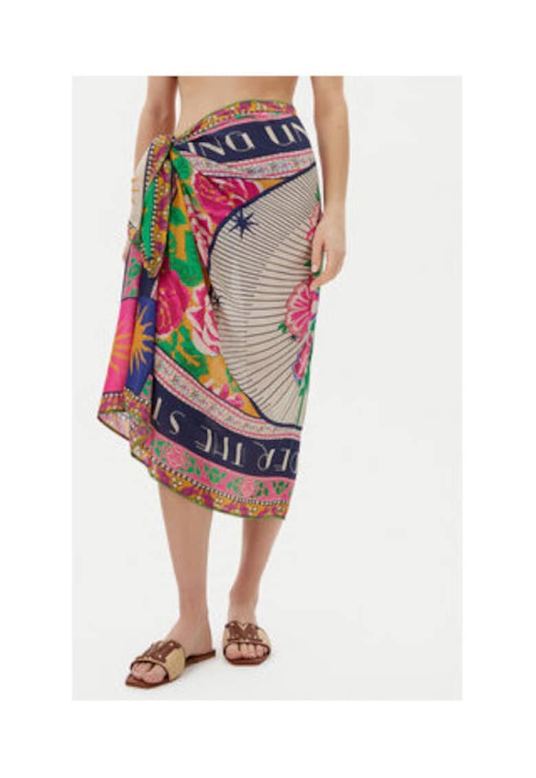 Fusta de plaja - viscoza - marime unica Fusta de plaja - viscoza - marime unica