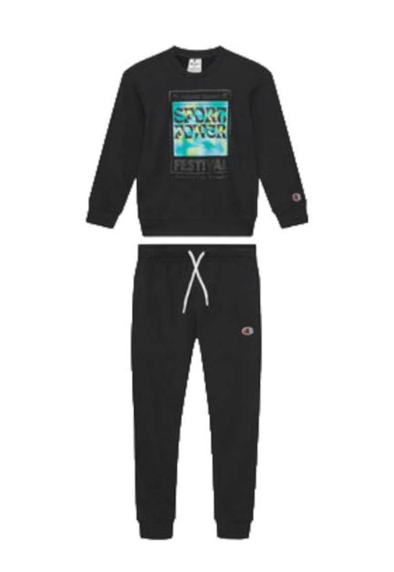 Trening lifestyle barbati -  307111 KK001 - bumbac - negru