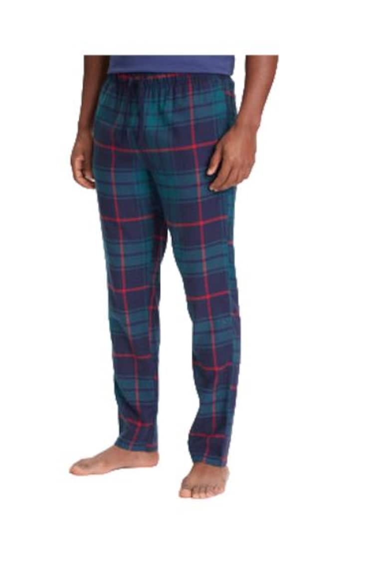 Pantaloni pijama barbati -  100% bumbac - multicolor