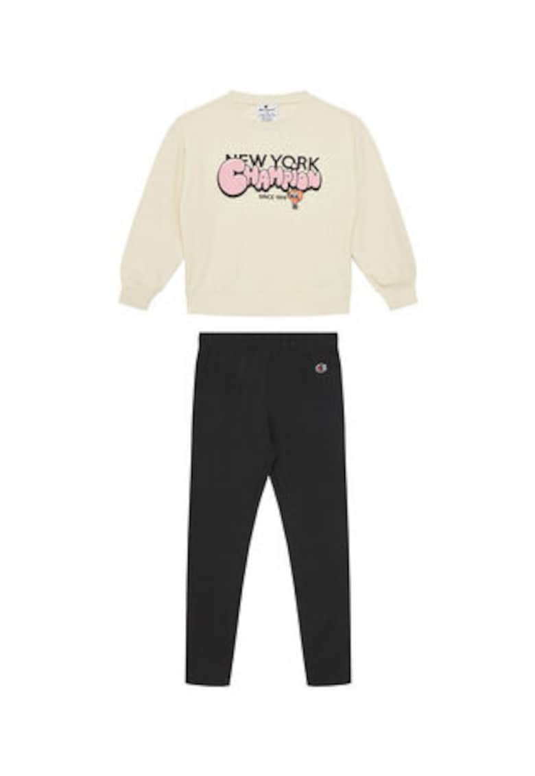 Trening lifestyle dama  model 405120 YS141 - bumbac/poliester - ecru