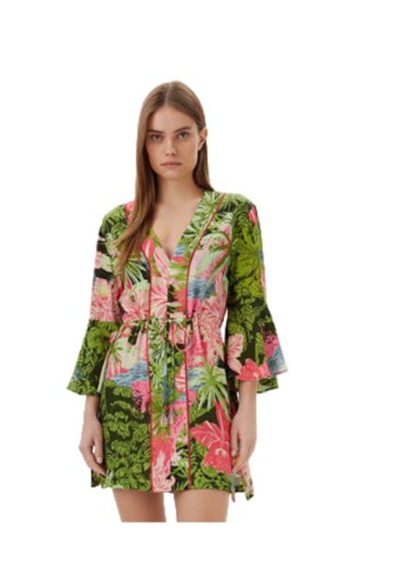 Rochie multicolor - viscoza