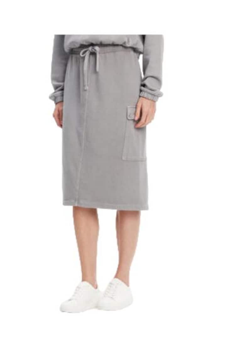 Fusta dama - 100% bumbac - gri