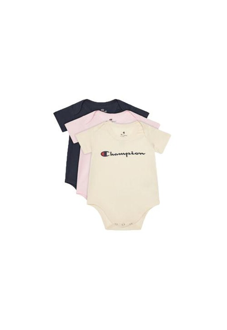 Set 3 Body-uri pentru copii - 307058 YS141 - bumbac - multicolor Set 3 Body-uri pentru copii - 307058 YS141 - bumbac - multicolor