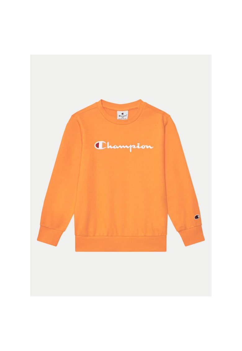Bluza sport barbati - 307030 OS059 PPO - portocalie - 73% bumbac - 27% poliester -