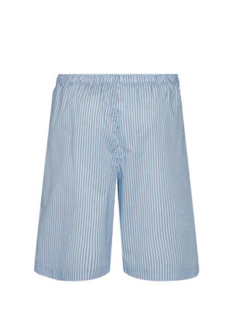 Pantaloni scurți bărbați bumbac albastru - Albastru