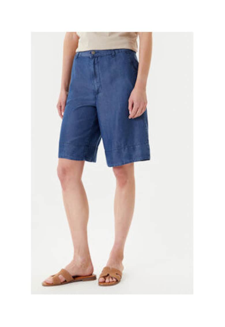 Pantaloni dama - 100% lyocell - albastru
