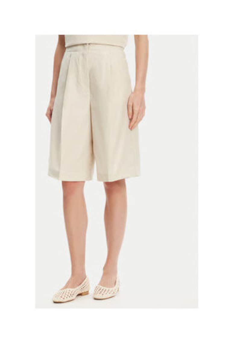Pantaloni scurti dama - lyocell/in - bej
