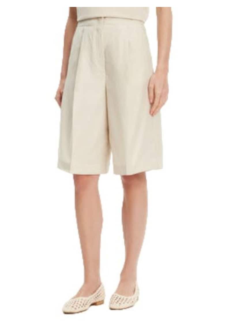 Pantaloni dama - Bej - 64% lyocell - 36% in