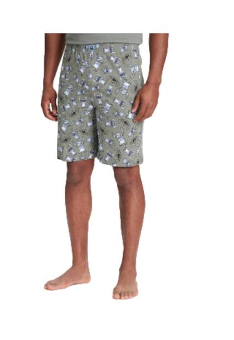 Pantaloni pijama barbati - bumbac - multicolor