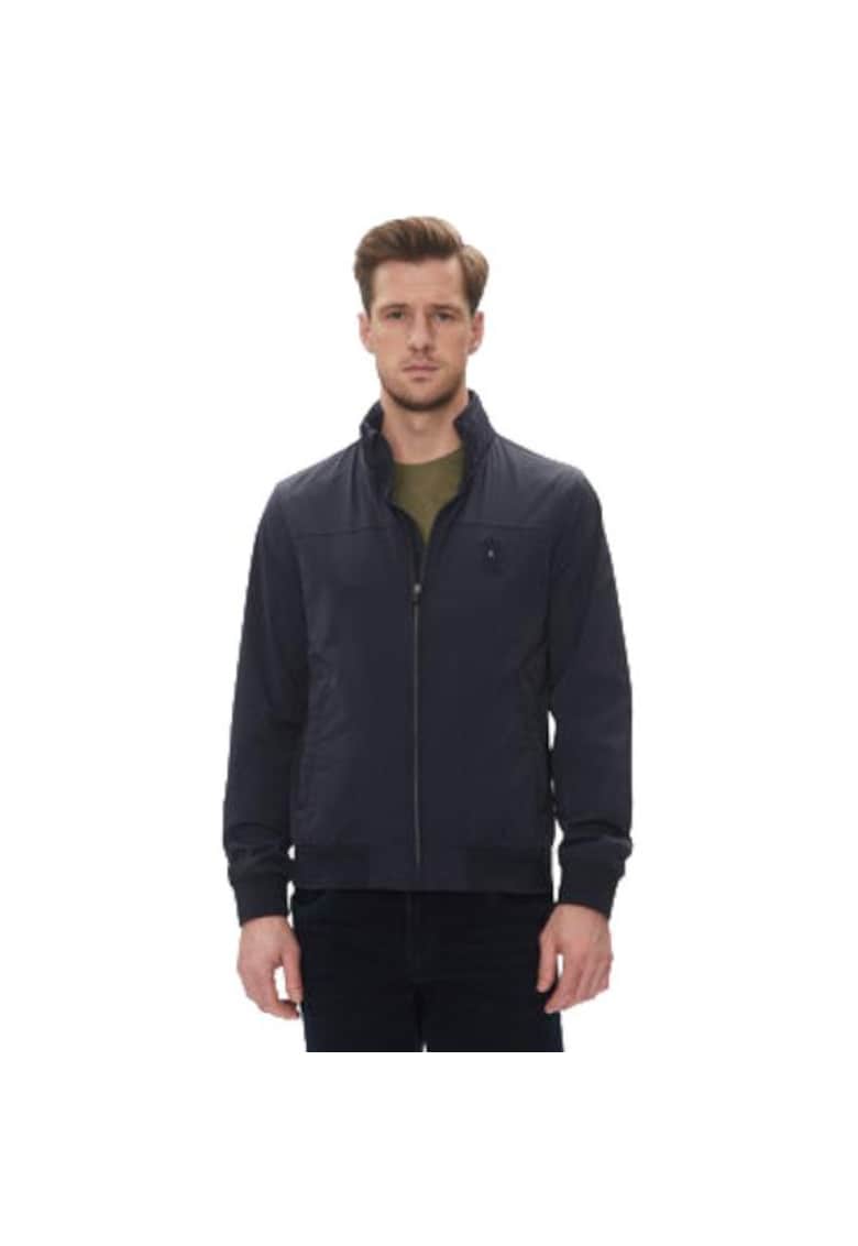 Jacheta sport barbati -  poliamida/elastan - bleumarin