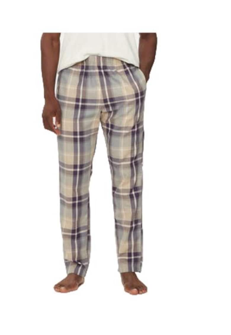 Pantaloni pijama barbati bumbac - multicolor -