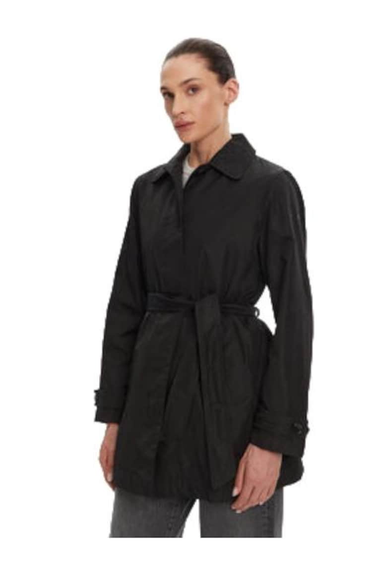 Palton dama W5520N-T3111 F9000 - poliester - negru