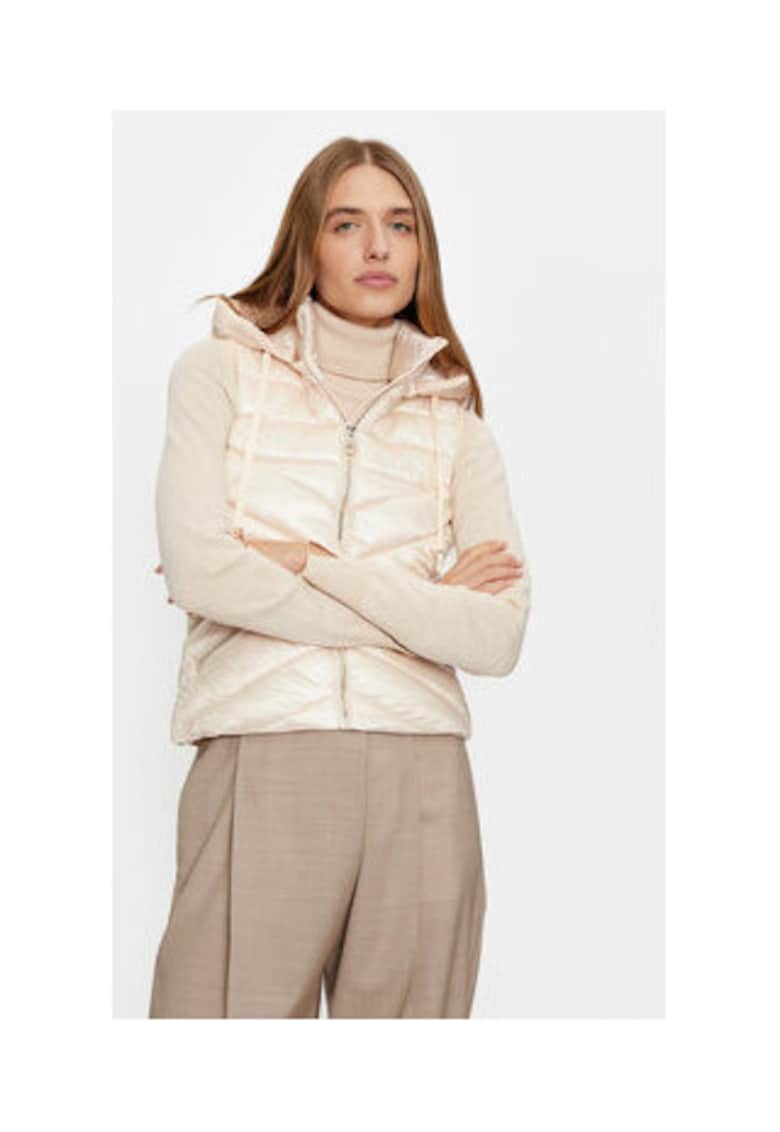 Vesta dama - 304202667 - Poliester/Poliamida - Bej Vesta dama - 304202667 - Poliester/Poliamida - Bej