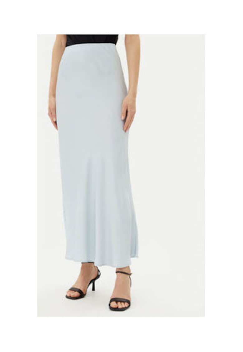 Fusta eleganta - TD0472 - viscoza - albastru