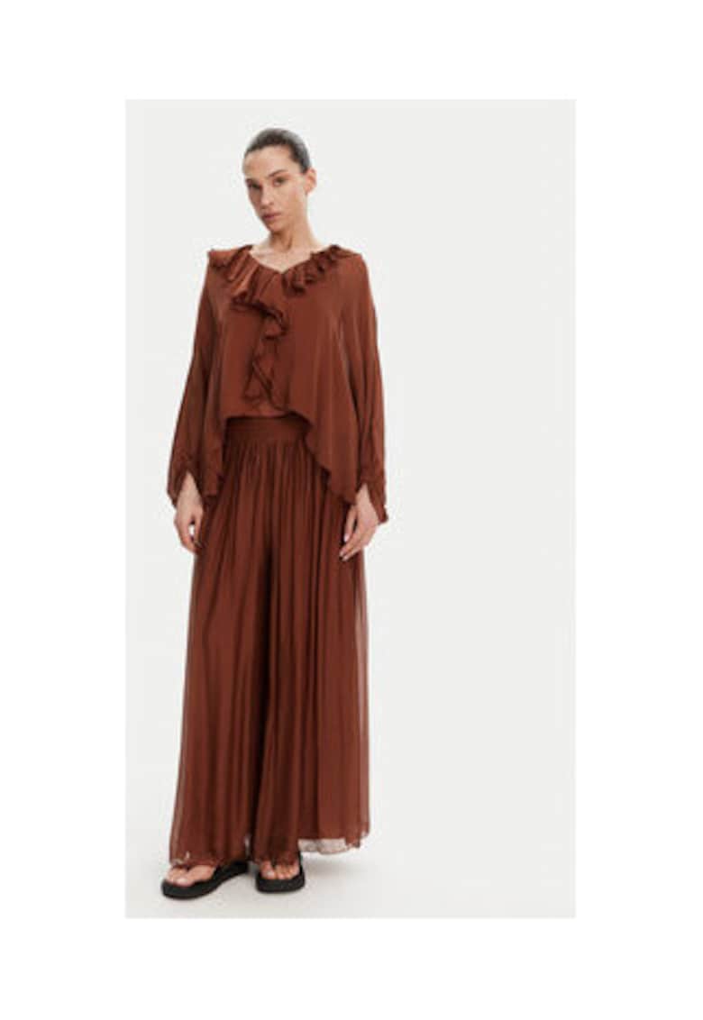 Fusta model TD0021 - culoare cognac
