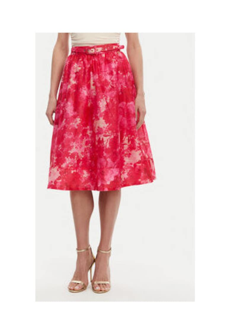 Fusta roz - 100% poliester