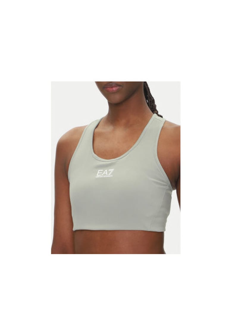 Bustiera sport dama - Emporio Armani  Gri - poliamida si elastan