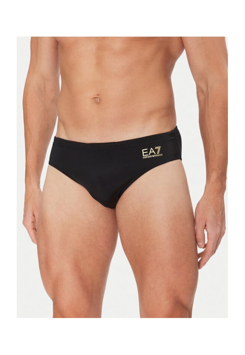 barbati - Emporio Armani - 80% poliamida - 20% elastan - 456795 - Albastru/Argintiu