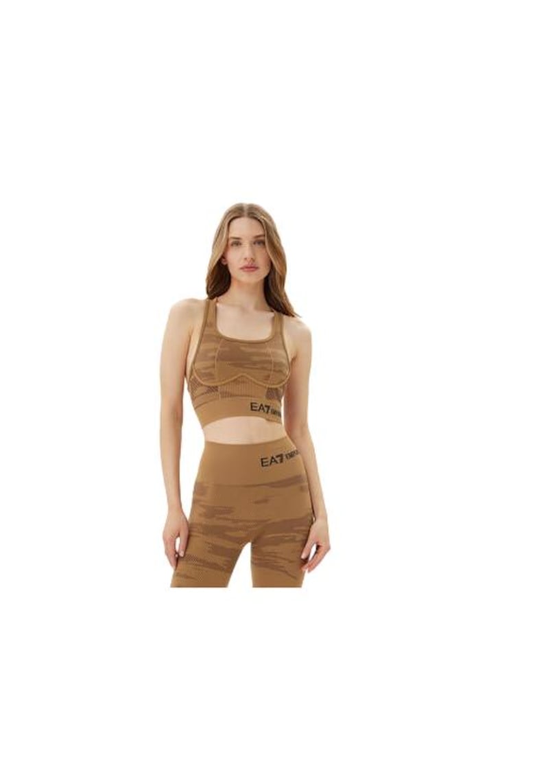 Bustiera sport dama - Emporio Armani - poliamida - poliester - elastan - XS/S