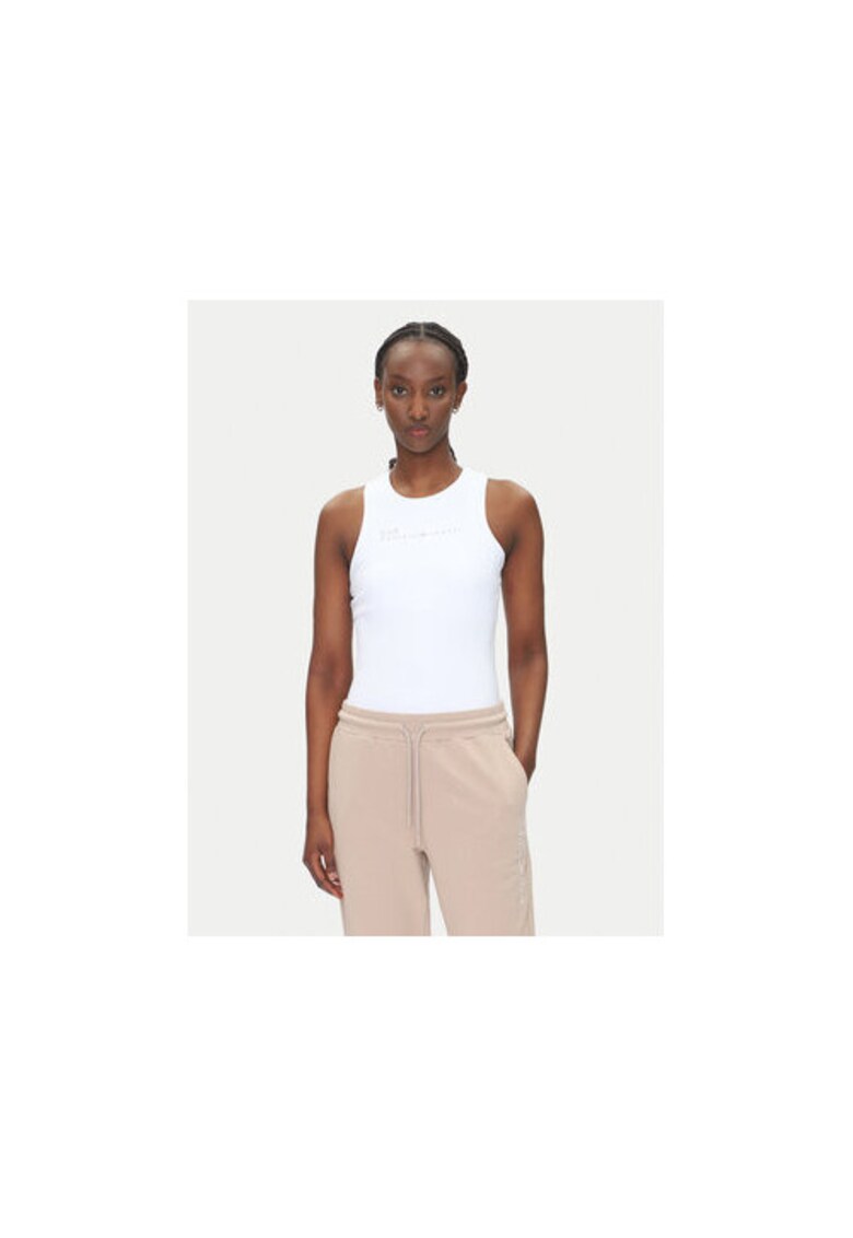 Maiou sport dama - Emporio Armani  Alb - poliamida - elastan -